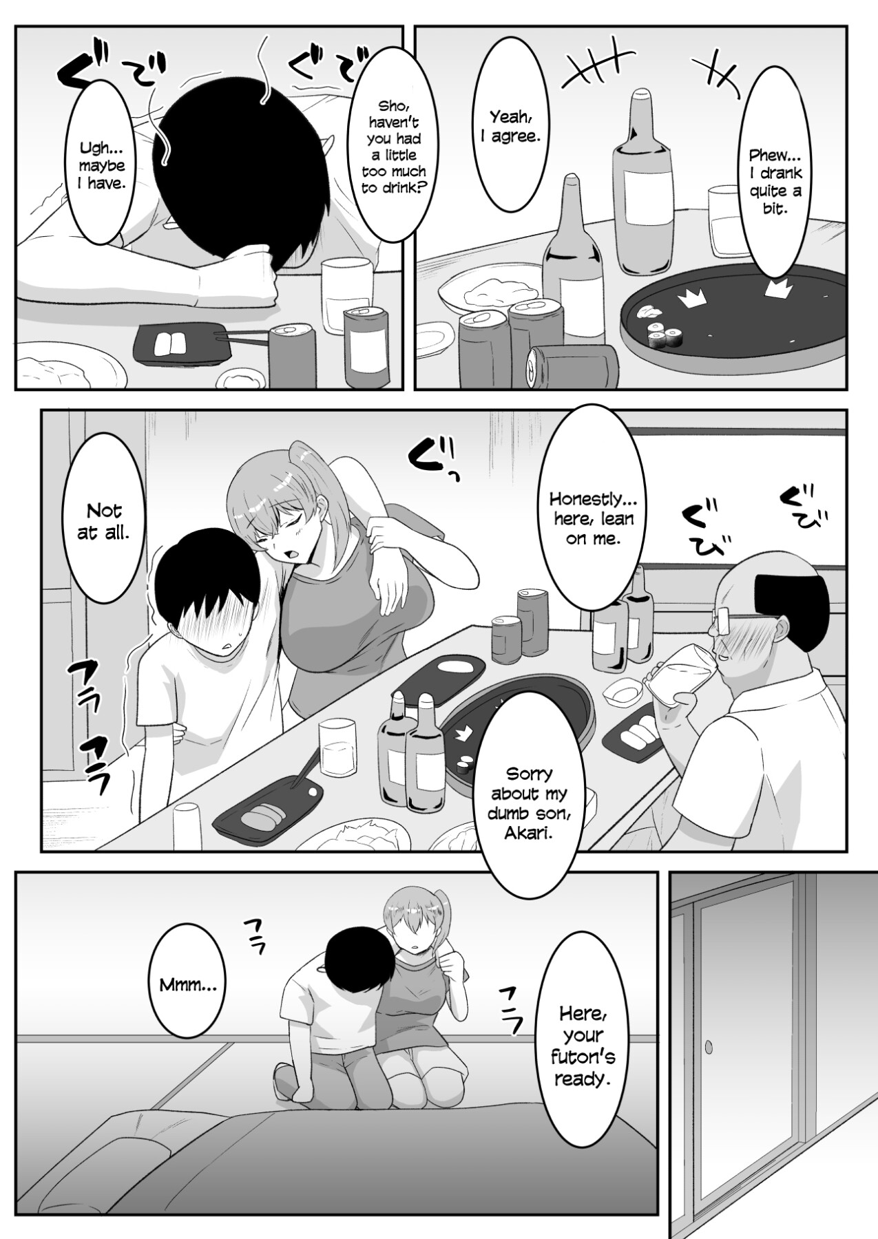 Hentai Manga Comic-My dad's new wife is my childhood friend, whom I had a crush on.-Read-6